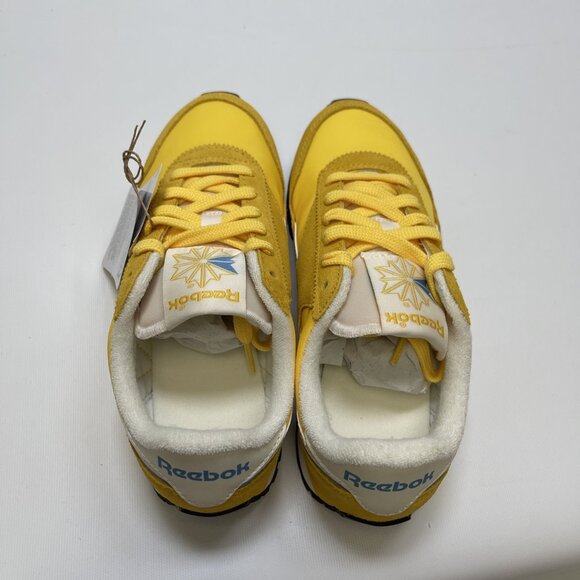Reebok Classic AZ Women Running Casual Retro Shoes Yellow / Gold Size 6.5 US New - Picture 8 of 13